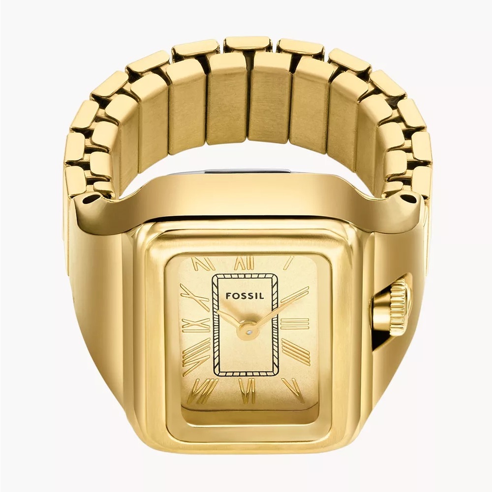 Fossil Gold Watch Ring